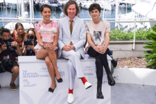 Lyna Khoudri, Wes Anderson, Timothée Chalamet Lyna Khoudri, Wes Anderson, Timothée Chalamet